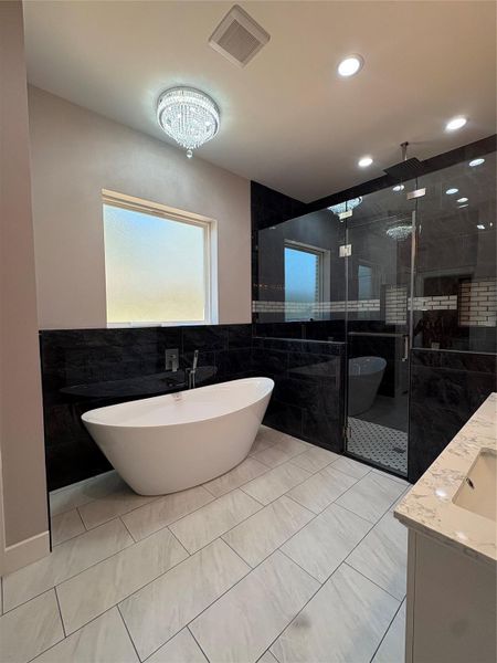 Furnished interior view inside a new home in , Splendora (Image 8).