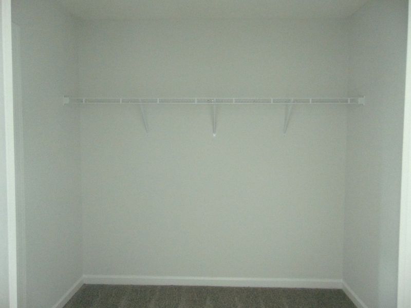 The third bedroom has a large closet and a window for that natural light