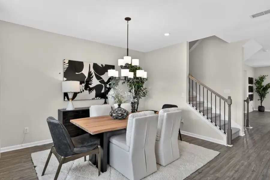 Furnished interior view inside a new home in Dreycott, Lawrenceville (Image 15).