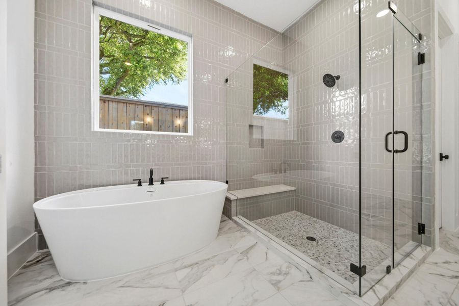 Furnished interior view inside a new home in , Houston (Image 7).
