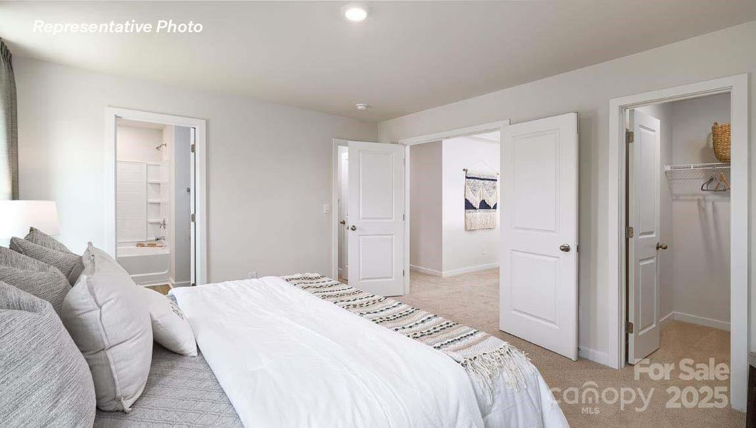 Furnished interior view inside a new home in Sonoma Hills, Charlotte (Image 16).
