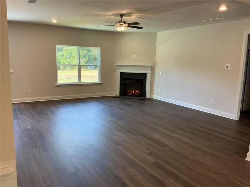 Spacious, unfurnished interior of a new home in Park Place, Bowdon (Image 12). Spacious, unfurnished interior of a new home in Park Place, Bowdon (Image 12).