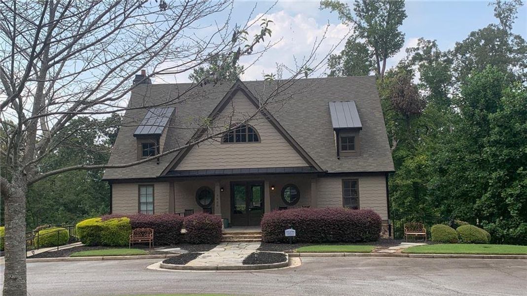 Front exterior of a new home in , Dawsonville, GA, highlighting curb appeal (Image 27).