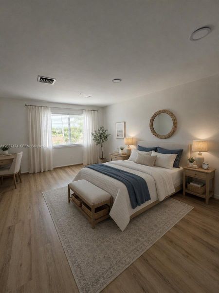 Furnished interior view inside a new home in , Florida City (Image 5).
