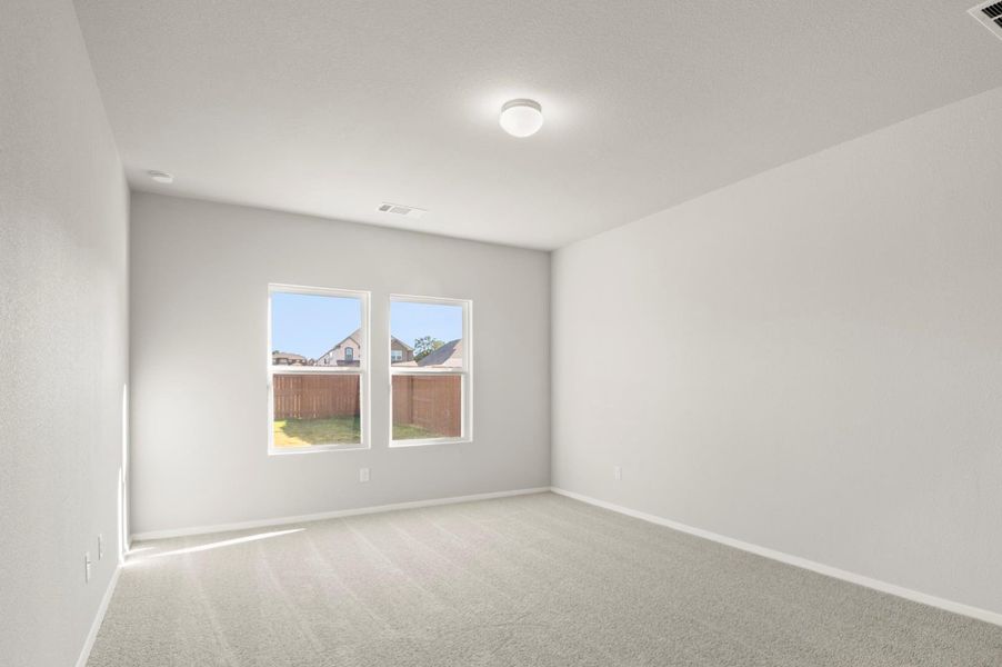 Spacious, unfurnished interior of a new home in Oaks at San Gabriel, Georgetown (Image 25).