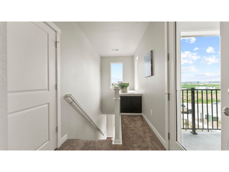 Furnished interior view inside a new home in , Longmont (Image 13).
