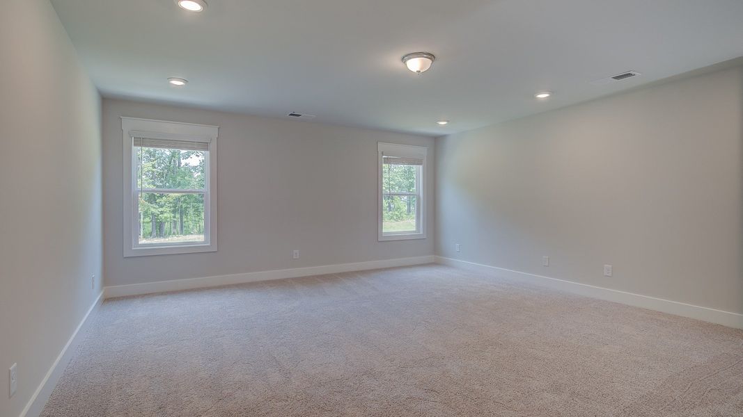 Representative furnished interior of a home built from the Margaret by DRB Homes in Saddleridge, Senoia (Image 17).