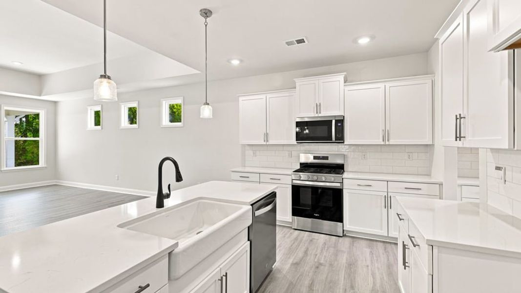 Furnished interior view inside a new home in Rutledge Estates, Woodruff (Image 8).