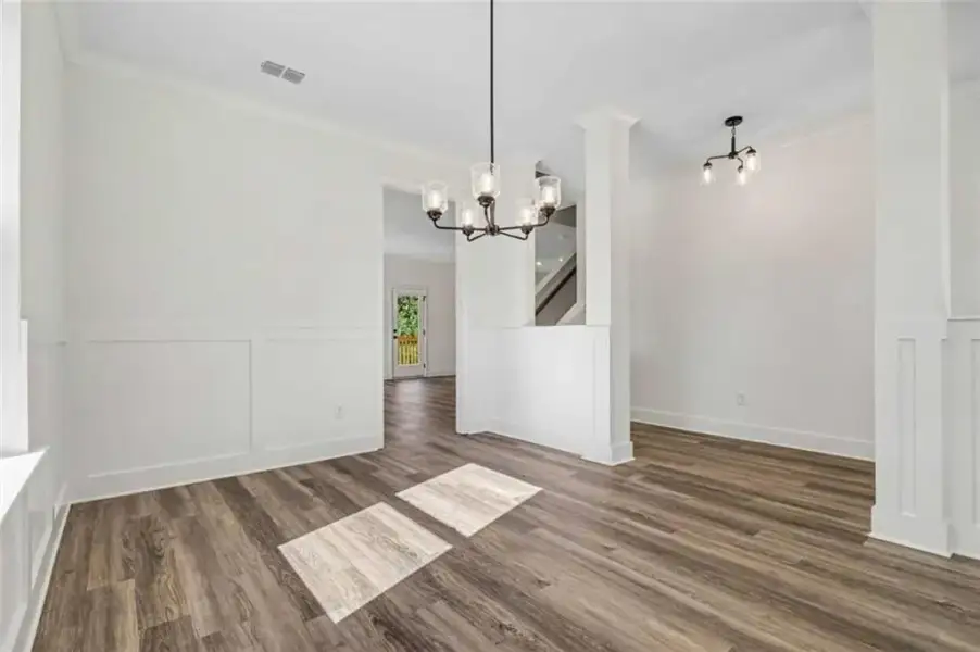 Spacious, unfurnished interior of a new home in Thunder Ridge, Dawsonville (Image 6).