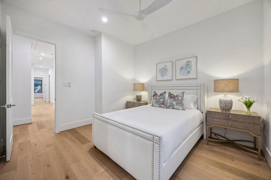 Generous Secondary Bedrooms with beautifully completed bathrooms.