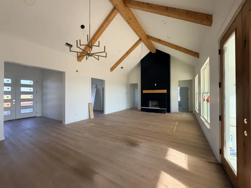 Spacious, unfurnished interior of a new home in Parallel Pastures, Poolville (Image 13).