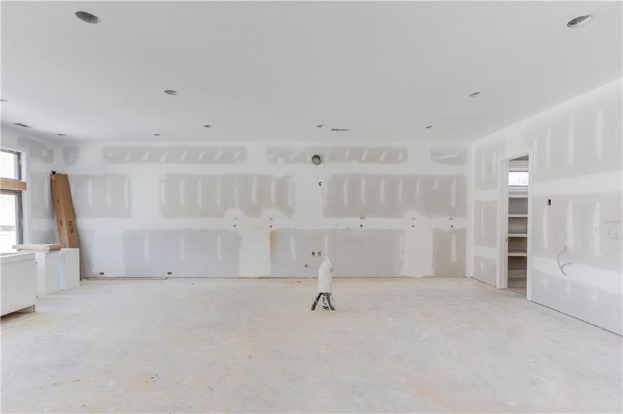 In-progress construction of a new home in , Sugar Hill, GA (Image 16).