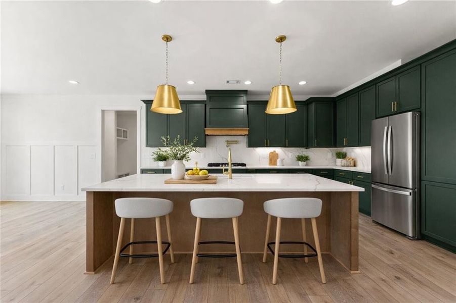 Furnished interior view inside a new home in , Gainesville (Image 31).