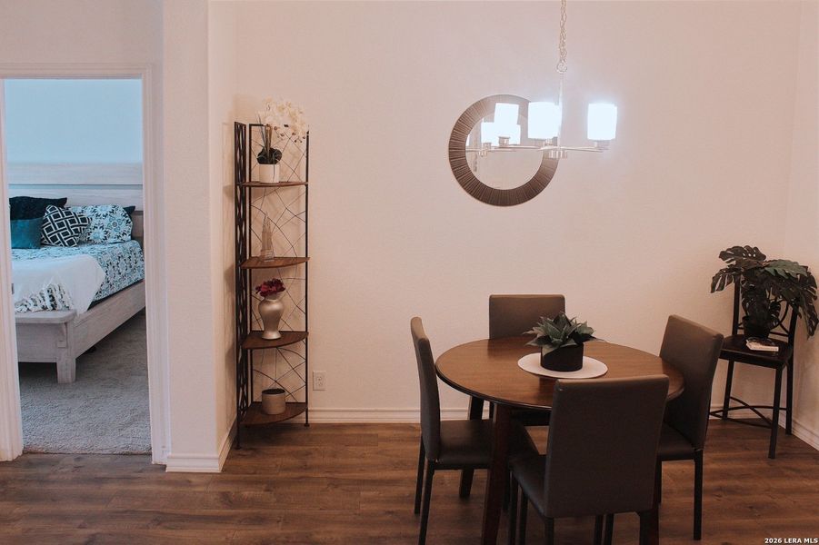 Furnished interior view inside a new home in Langdon, San Antonio (Image 10).