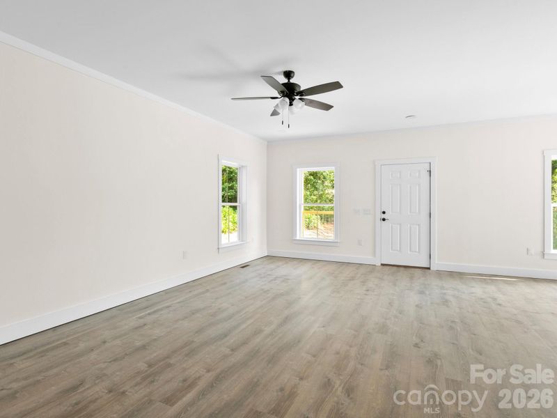 Spacious, unfurnished interior of a new home in , Candler (Image 26).