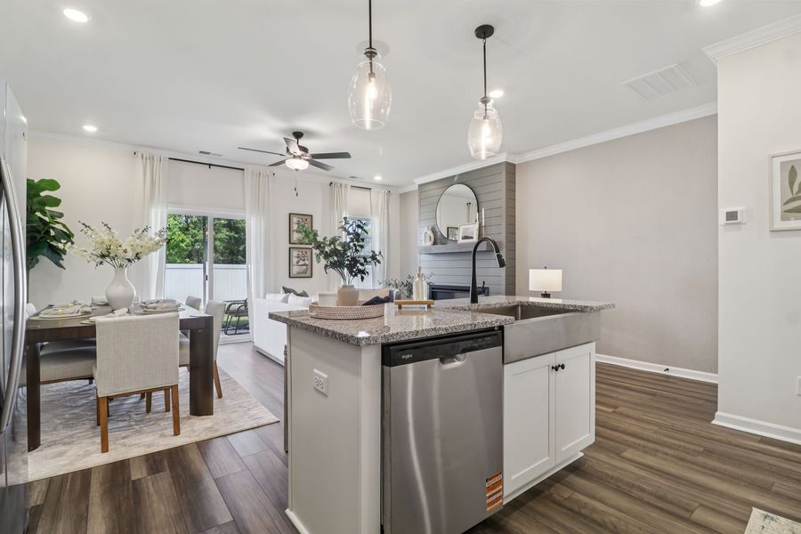Representative furnished interior of a home built from the South Wind by Stanley Martin Homes in Walkers Trail, Lexington (Image 17).