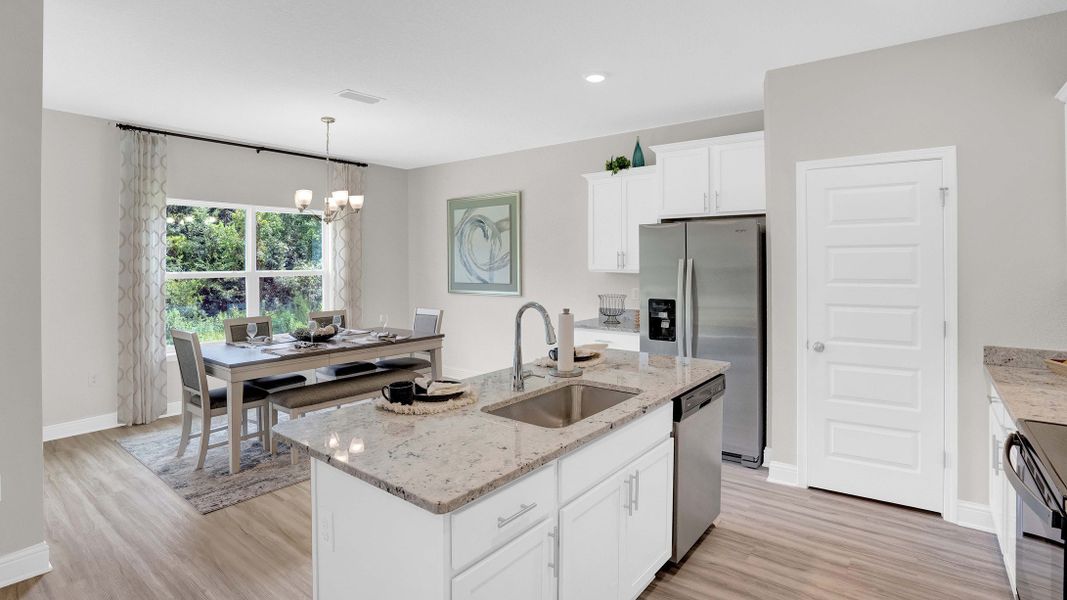 Representative furnished interior of a home built from the Jasmine by D.R. Horton in Palm Ridge, Guyton (Image 16). Representative furnished interior of a home built from the Jasmine by D.R. Horton in Palm Ridge, Guyton (Image 16).