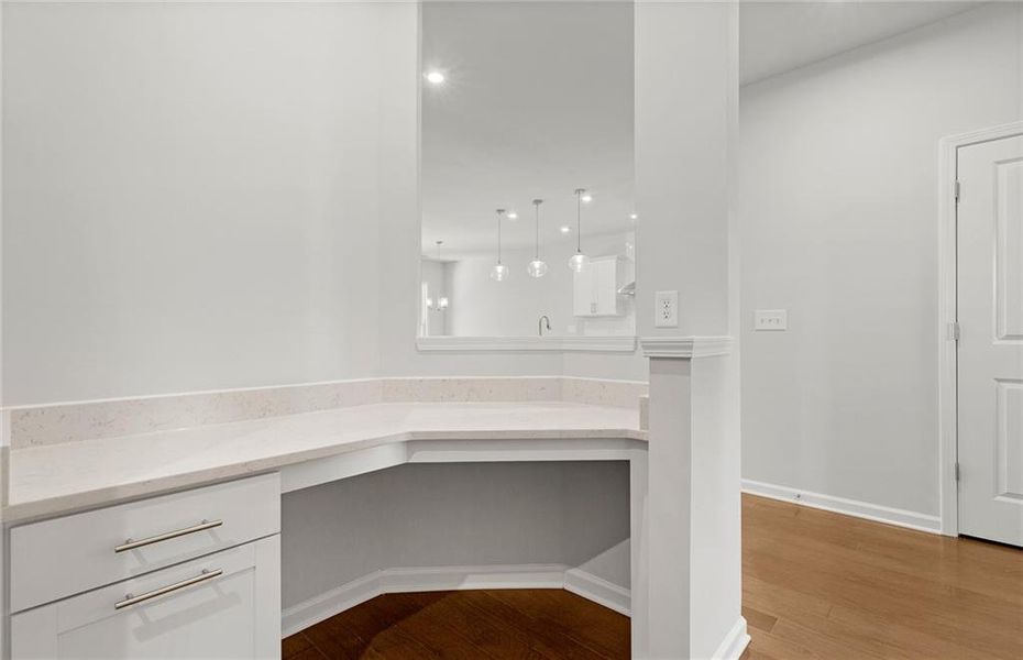 Furnished interior view inside a new home in Reunion, Flowery Branch (Image 16).