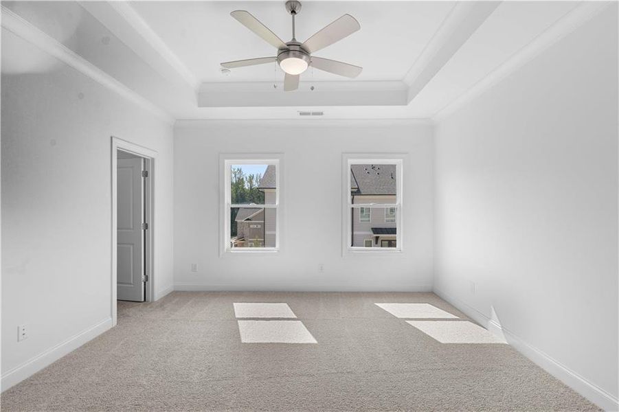 Spacious, unfurnished interior of a new home in Evanshire Townhomes, Duluth (Image 34).