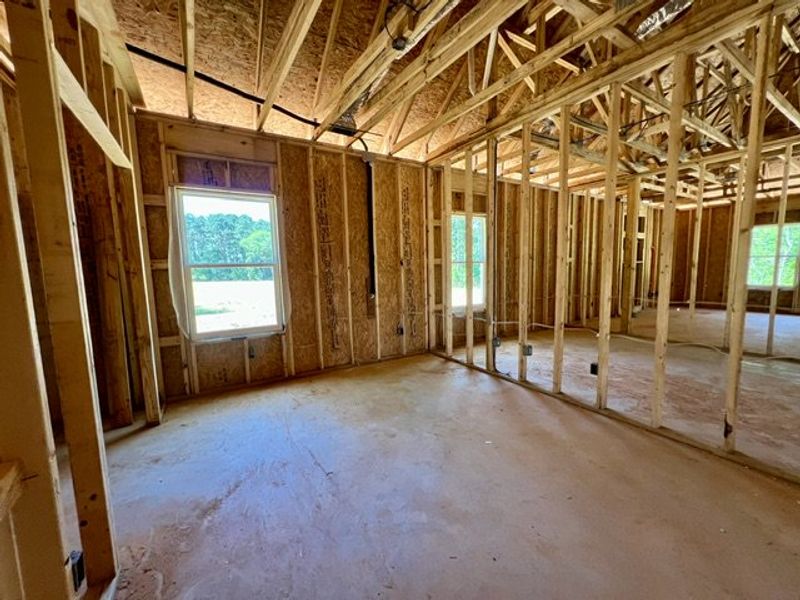 In-progress construction of a new home in Kimbell Acres, Pine Mountain, GA (Image 11).