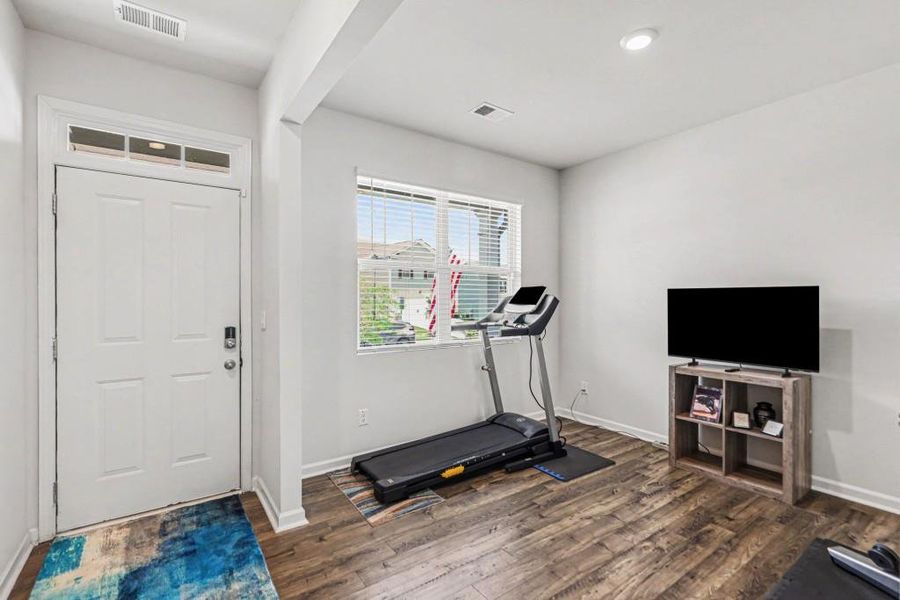 Furnished interior view inside a new home in , Fairburn (Image 24).