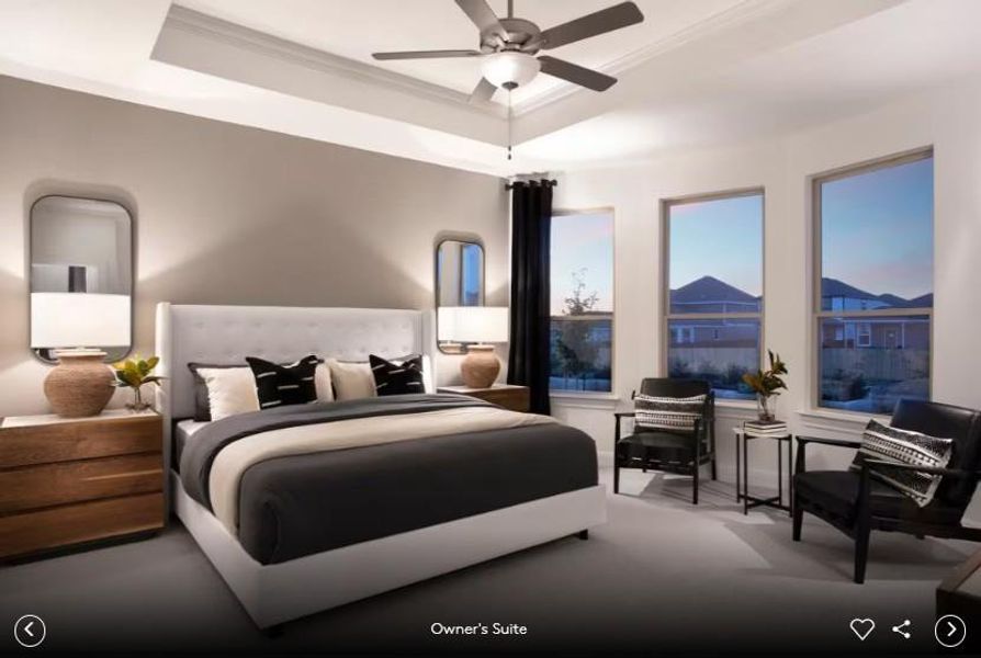 Interior photos- Photo of Pulte model home with same floor plan, not of actual home listed.