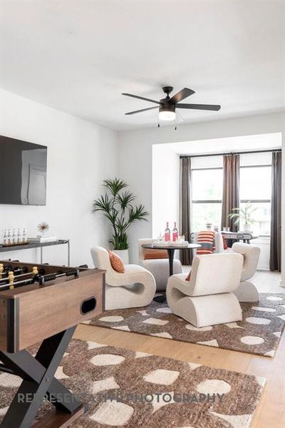 Furnished interior view inside a new home in Myrtle Creek, Waxahachie (Image 19).