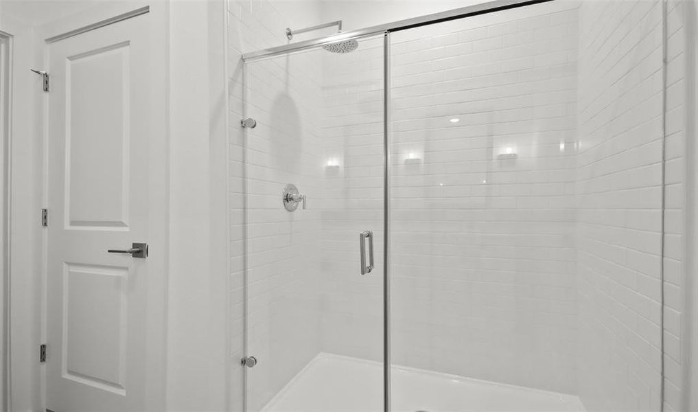 Primary bath with huge shower