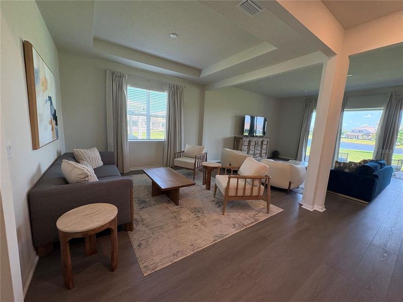 Furnished interior view inside a new home in , Orlando (Image 10). Furnished interior view inside a new home in , Orlando (Image 10).