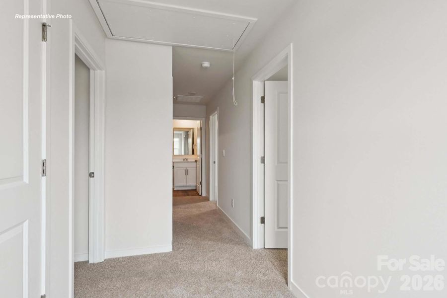 Spacious, unfurnished interior of a new home in Villages of Maiden, Maiden (Image 22). Spacious, unfurnished interior of a new home in Villages of Maiden, Maiden (Image 22).