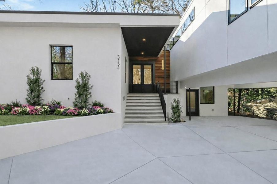 Exterior details and patio area of a home in , Atlanta (Image 28). Exterior details and patio area of a home in , Atlanta (Image 28).