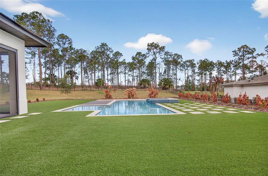 Exterior details and patio area of a home in , Montverde (Image 25). Exterior details and patio area of a home in , Montverde (Image 25).