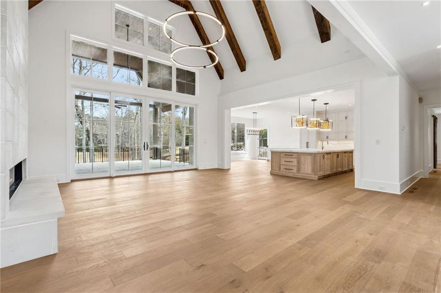 Spacious, unfurnished interior of a new home in , Suwanee (Image 85).