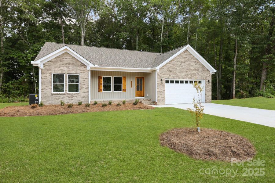 Front exterior of a new home in , Salisbury, NC, highlighting curb appeal (Image 21).