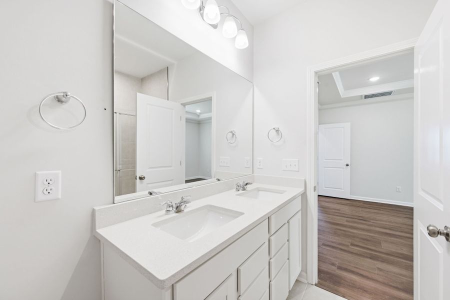 Furnished interior view inside a new home in Carriage Estates, Lexington (Image 9). Furnished interior view inside a new home in Carriage Estates, Lexington (Image 9).
