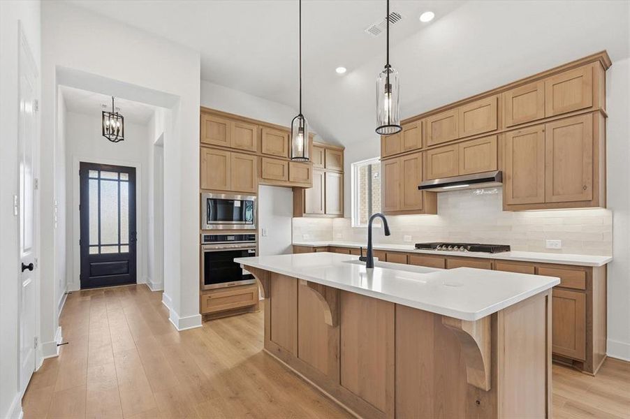 Furnished interior view inside a new home in Mantua Point, Van Alstyne (Image 4).