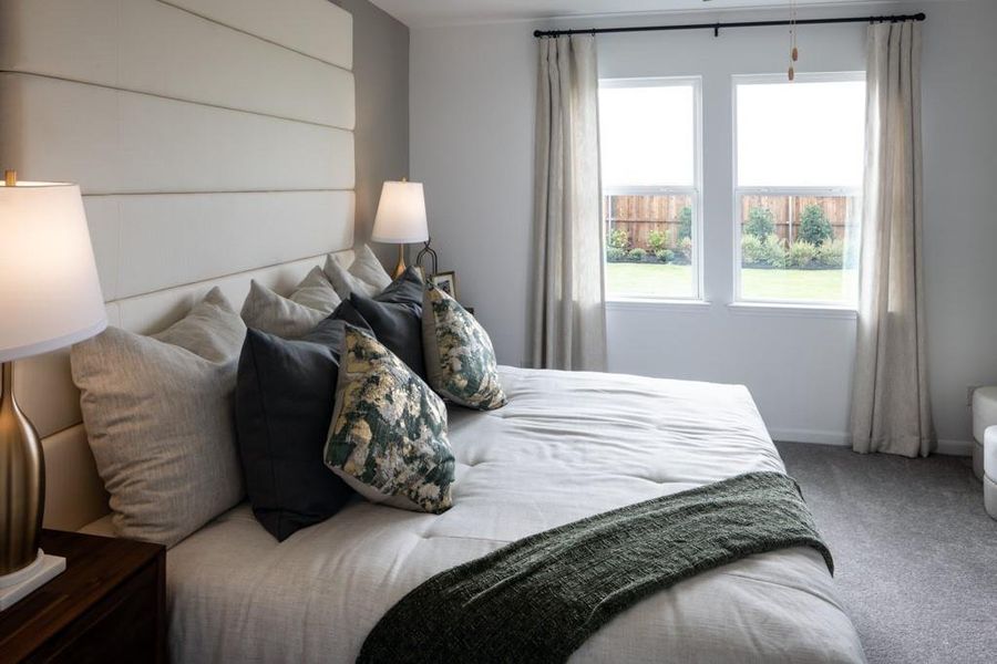 Furnished interior view inside a new home in River Ridge, Crandall (Image 29). Furnished interior view inside a new home in River Ridge, Crandall (Image 29).