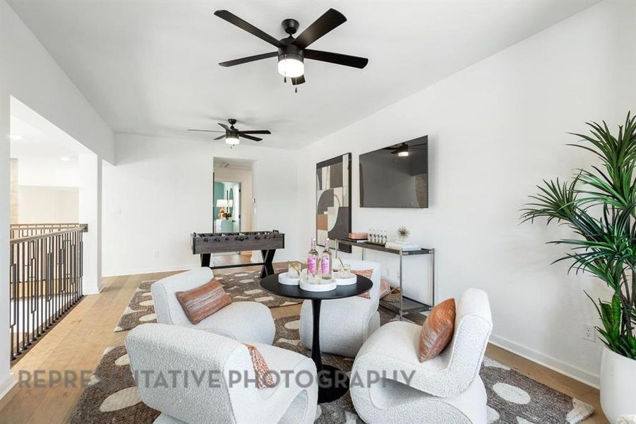 Furnished interior view inside a new home in Mosaic, Celina (Image 16).