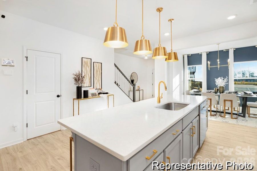 Furnished interior view inside a new home in Colvin Park, Rock Hill (Image 6).