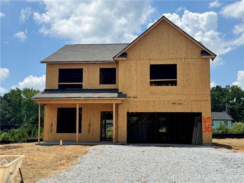 In-progress construction of a new home in Paces Estates, Lithia Springs, GA (Image 34). In-progress construction of a new home in Paces Estates, Lithia Springs, GA (Image 34).