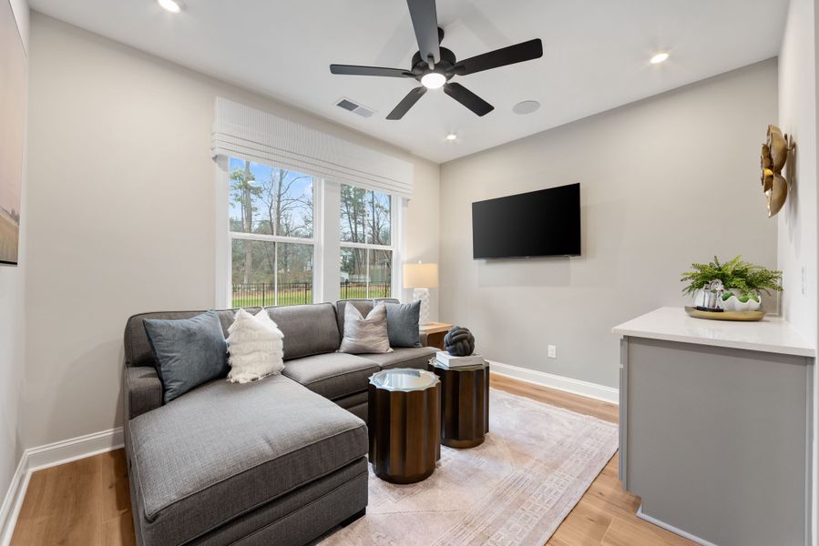 Representative furnished interior of a home built from the Marquis by Tri Pointe Homes in Ascend, Charlotte (Image 6).