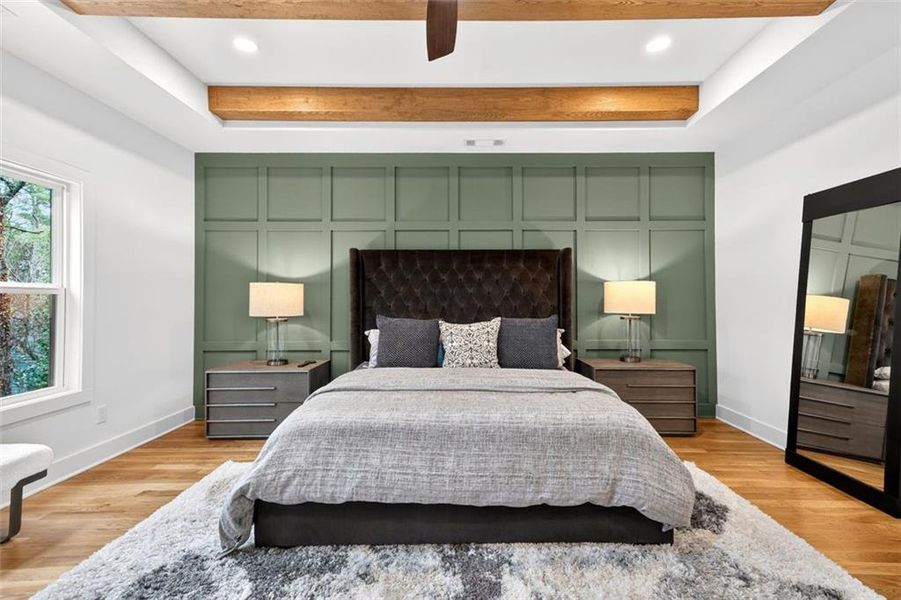 Furnished interior view inside a new home in , Decatur (Image 7).