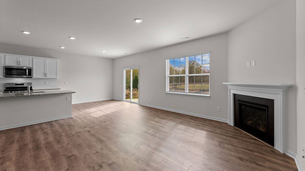 Spacious, unfurnished interior of a new home in Bedford Place, Wilson (Image 12). Spacious, unfurnished interior of a new home in Bedford Place, Wilson (Image 12).