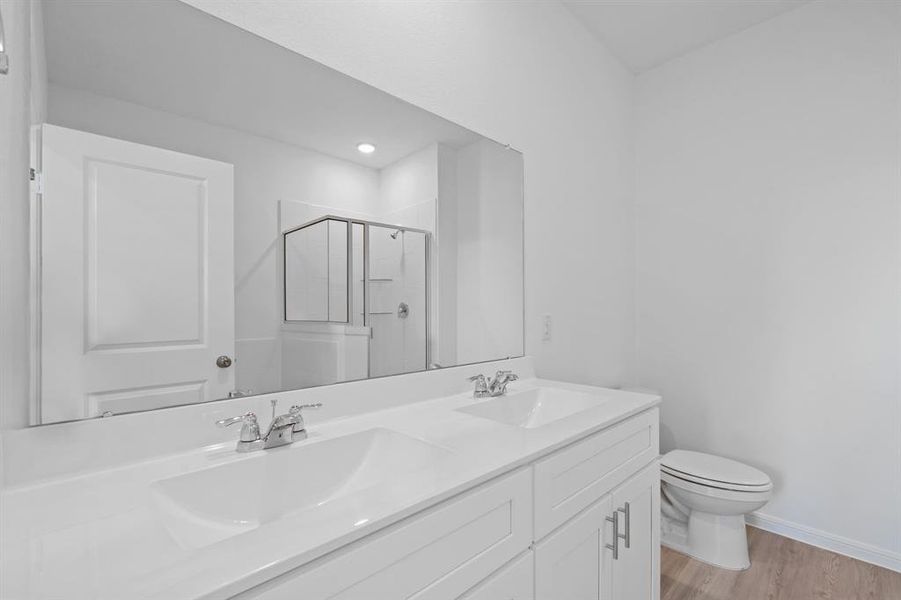 Furnished interior view inside a new home in Peppervine, Porter (Image 6). Furnished interior view inside a new home in Peppervine, Porter (Image 6).