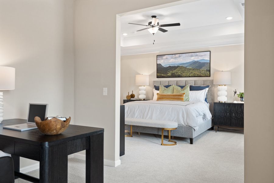 Furnished interior view inside a new home in Harbour Chase, Ooltewah (Image 11). Furnished interior view inside a new home in Harbour Chase, Ooltewah (Image 11).