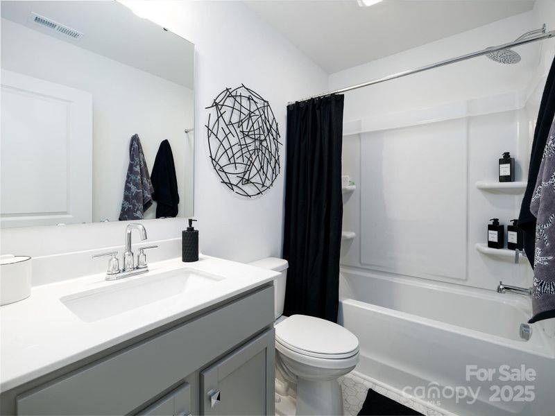 Furnished interior view inside a new home in , Charlotte (Image 14).