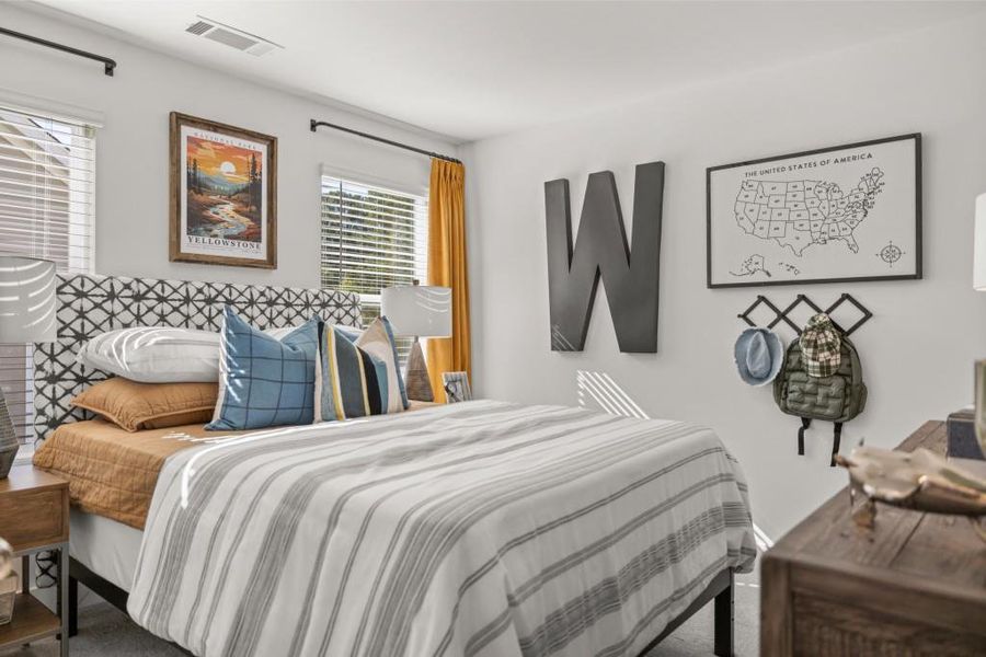 Furnished interior view inside a new home in Willow Creek, Watkinsville (Image 12).