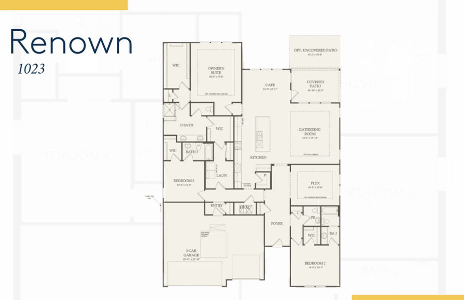 2D floor plan layout of this home in Solserra, Shallotte, NC (Image 4). 2D floor plan layout of this home in Solserra, Shallotte, NC (Image 4).
