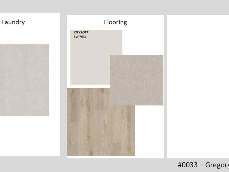 Sample of building materials used in homes in Gregory Village, Lillington (Image 25).