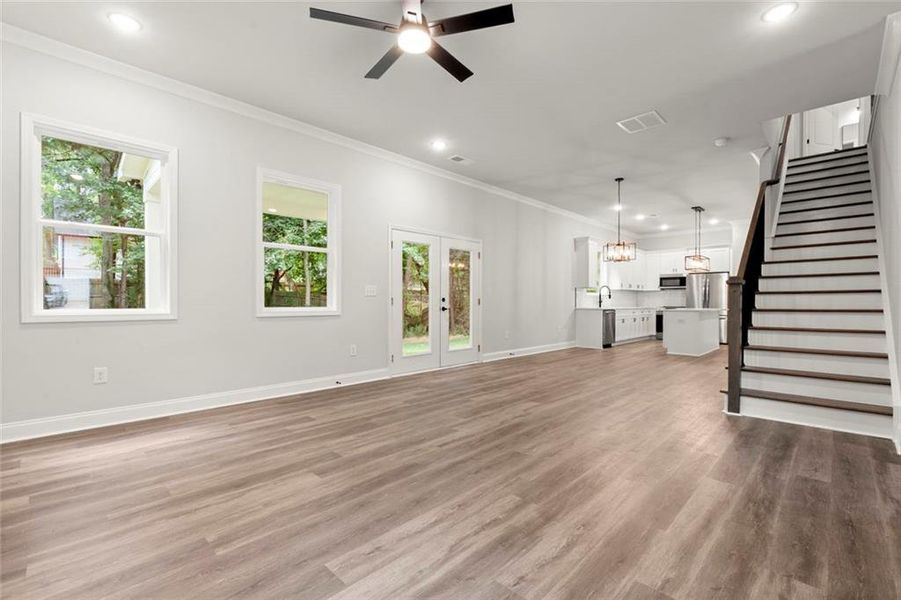 Spacious, unfurnished interior of a new home in , Stone Mountain (Image 19).